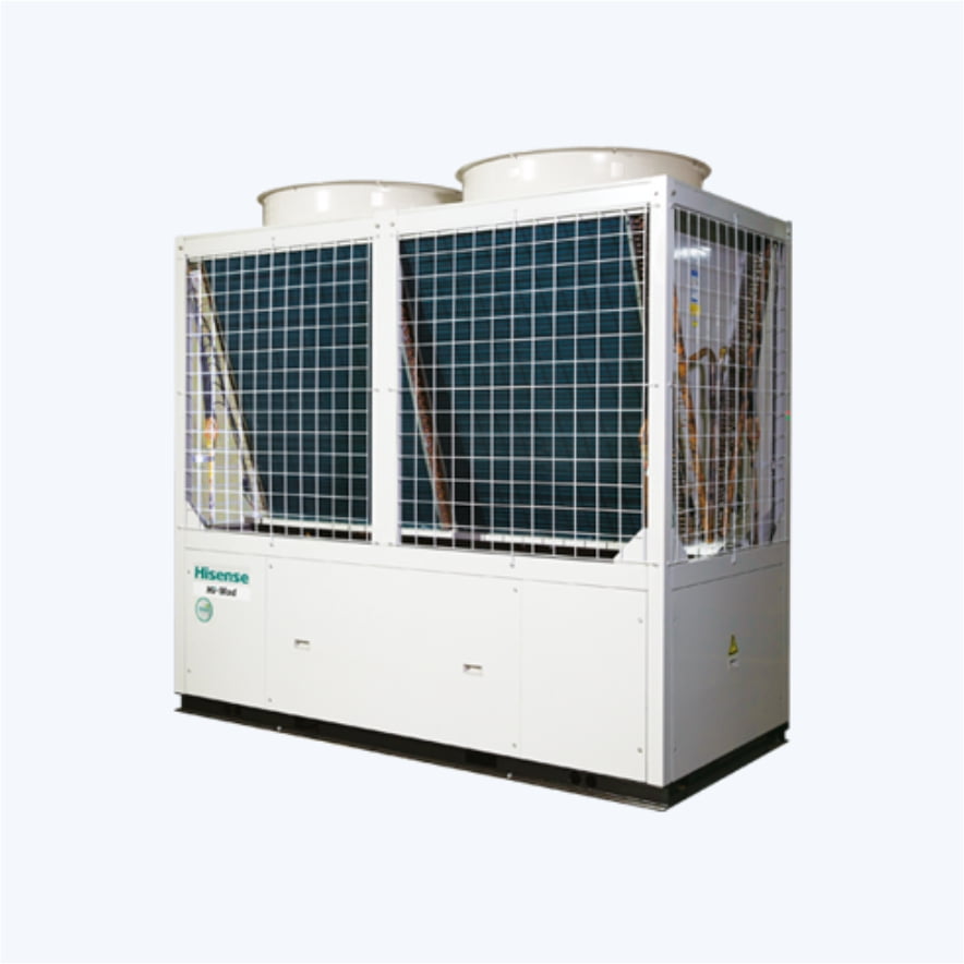 Hisense Air Cooled Scroll Chiller Heat Pump Hi Mod A Series Airvent Mechanical System Inc